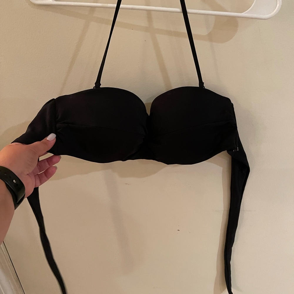 Black bikini top from PINK